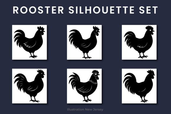 Chicken Rooster Silhouette Icon: Design Guide