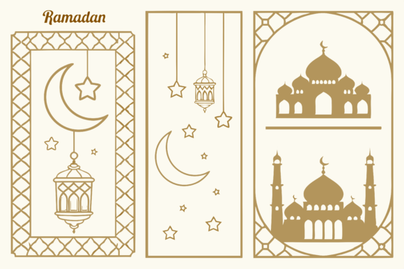 Elegant Ramadan Design with Mosque: A Versatile Asset for Creators and Businesses