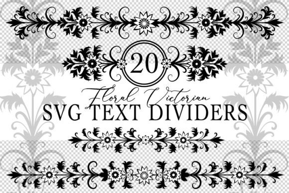 Evaluating Fancy Floral SVG Text Dividers Borders for Design Projects