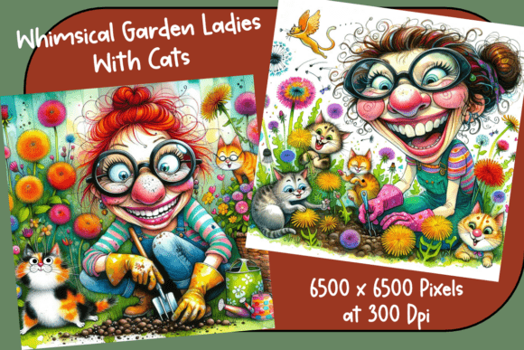 Joyful Gardeners: Feline Helpers