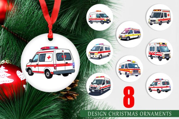 Ornament Ambulance Vehicle: A Unique Twist for Holiday Decor