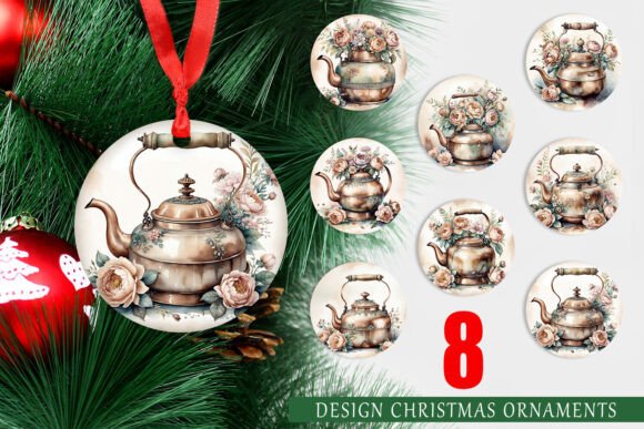 Ornament Copper Kettle: Strategic Design Assets for Holiday Branding and Creative Projects