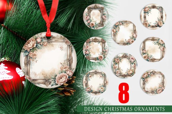 Ornament Ornate Frame: Festive Printables