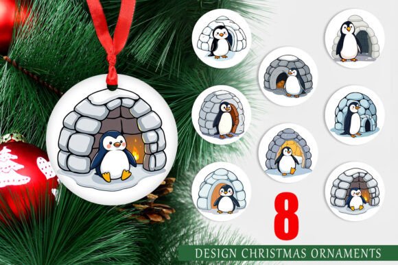 Ornament Penguin and Igloo: A Practical Guide to Festive Printable Decor