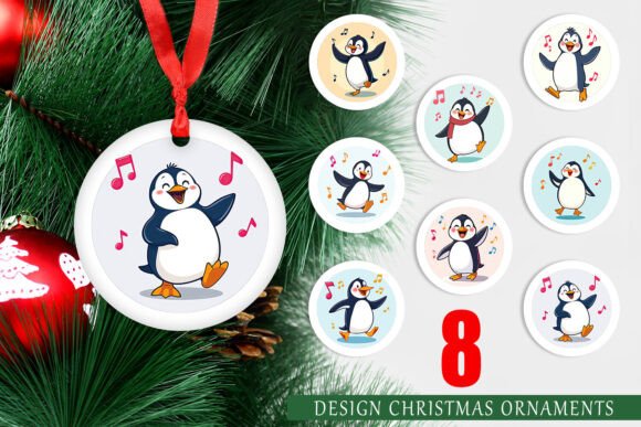 Ornament Penguin Dancing: Evaluating Printable Christmas Decor