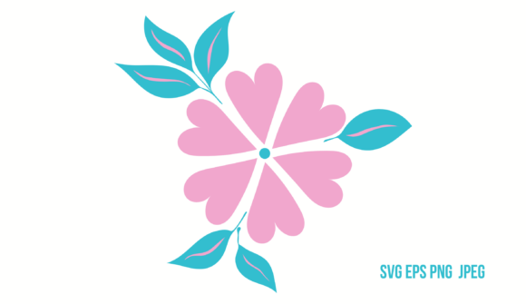 Pink Floral Motif: Elegant Spring Design