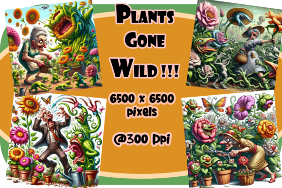 Plants Gone Wild Botanical Chaos 2: Turning Gardening Nightmares into Visual Gold