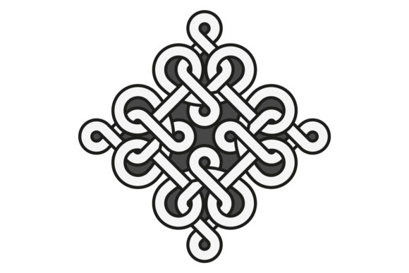 Traditional Chinese Knot Element. Decora: Bridging Heritage and Modern Digital Design