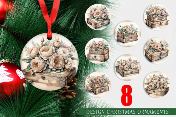 Transforming the Ornament Wooden Cigar Box into Festive Art