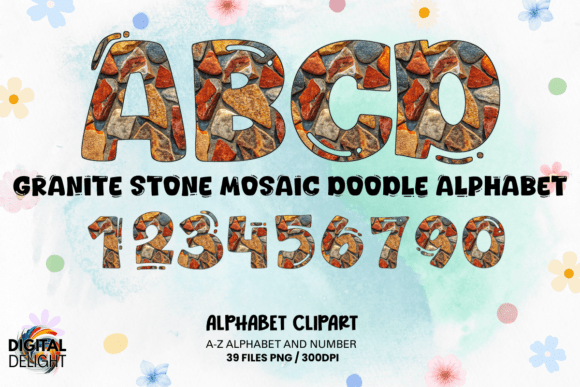 Unleash Your Inner Artist: A Guide to the Granite Stone Mosaic Doodle Alphabet